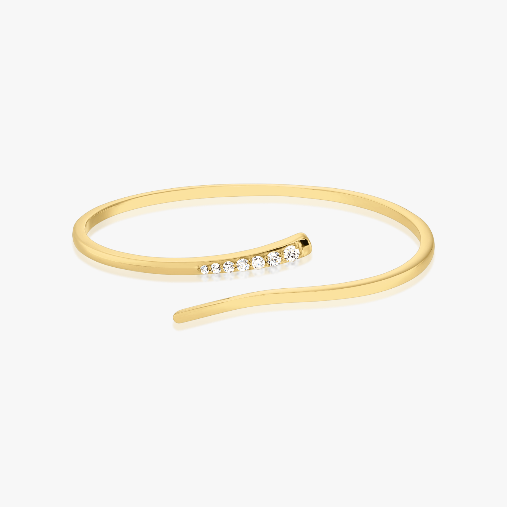 Brățară din argint Golden Vega - Zirconiu - Indira