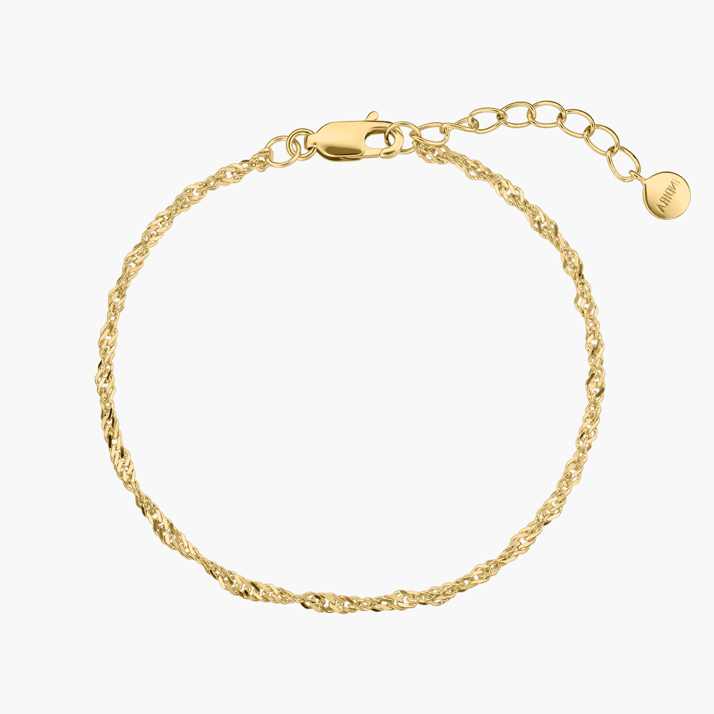 Bracelet en argent Golden Singapore - Indira