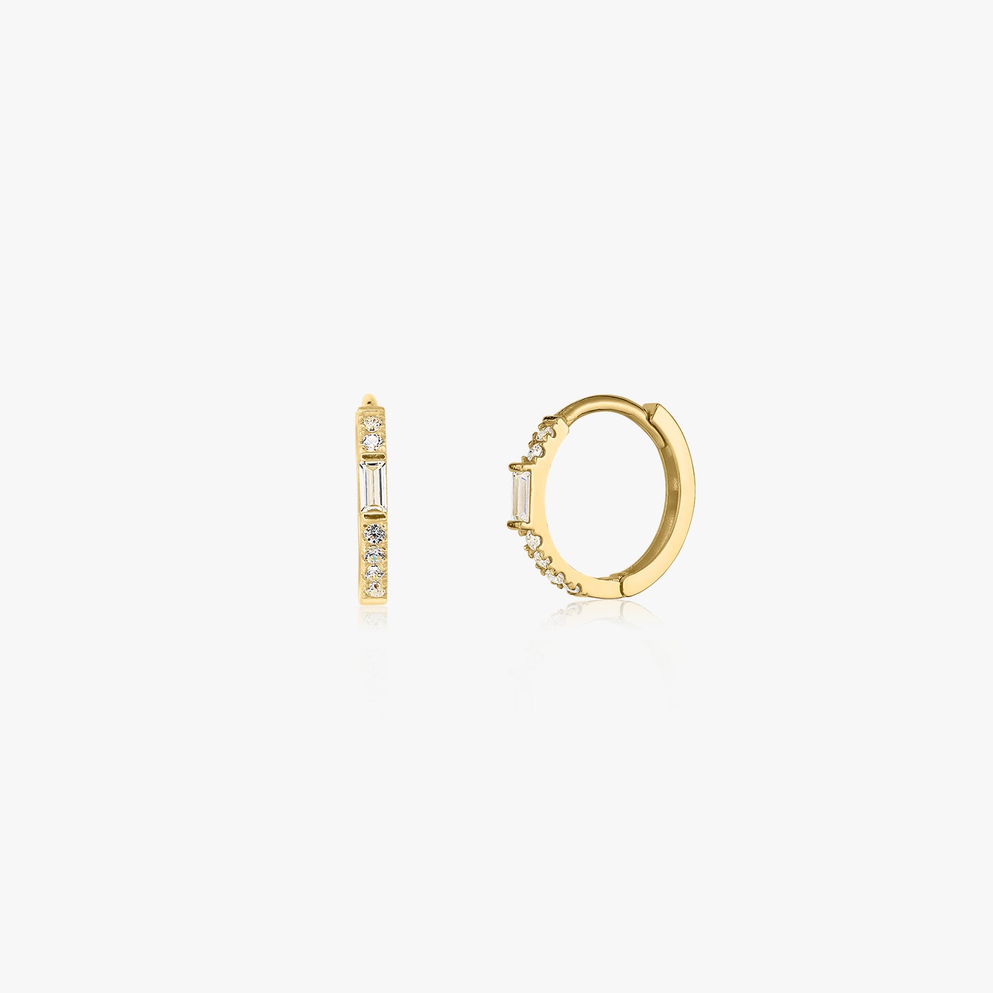 Boucles d'oreilles en or Yoki - Zircon - Indira