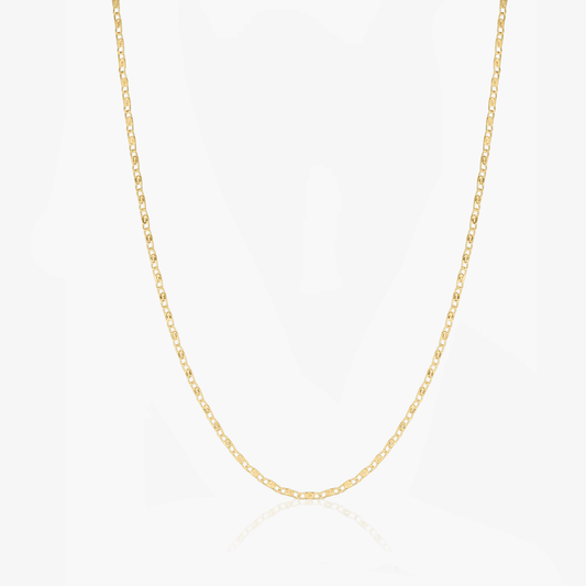 Colier din argint Golden Anchor - Indira