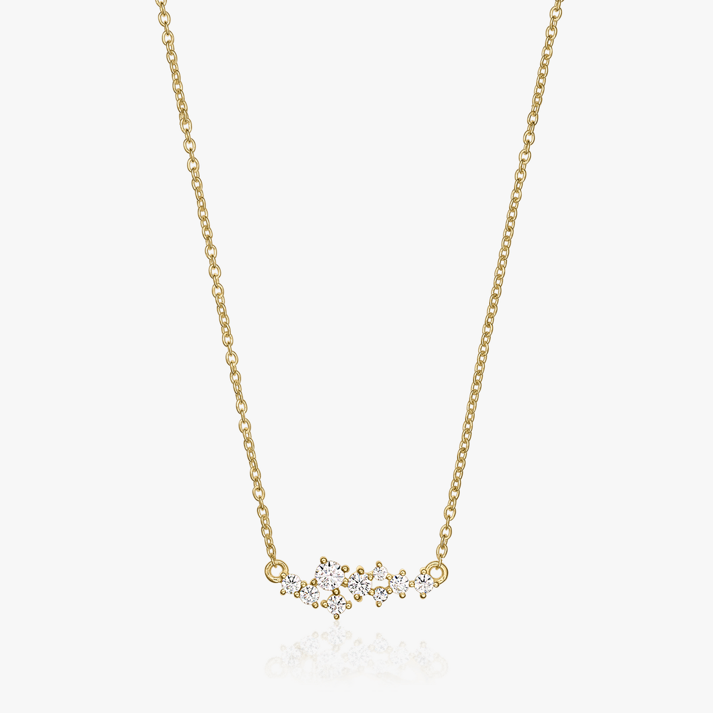 Golden Constellation ezüst nyaklánc - Indira