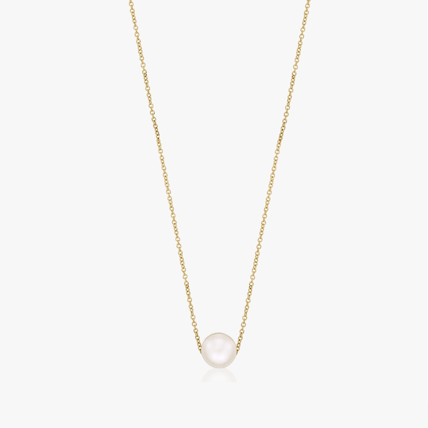Colier din argint Golden Ruth - Perle Naturale - Indira