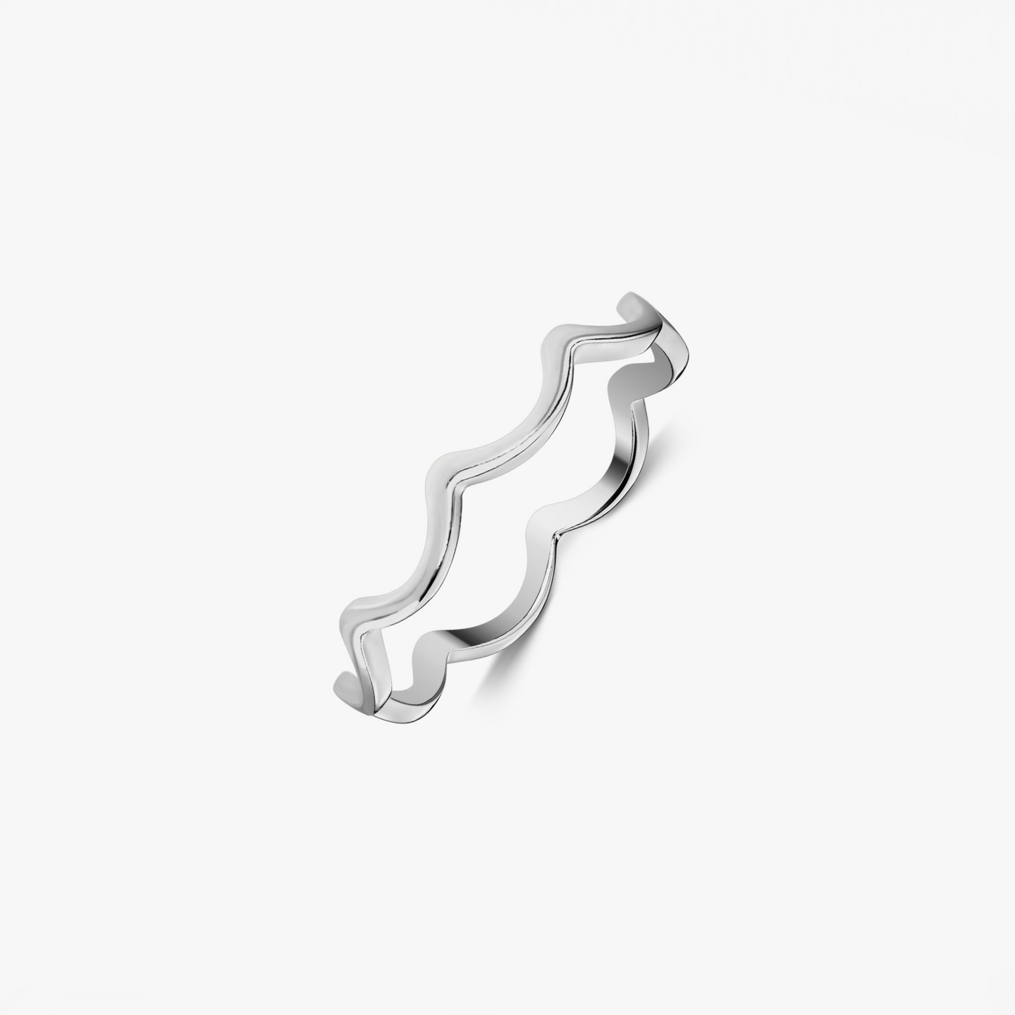 Bague en argent Curl - Indira