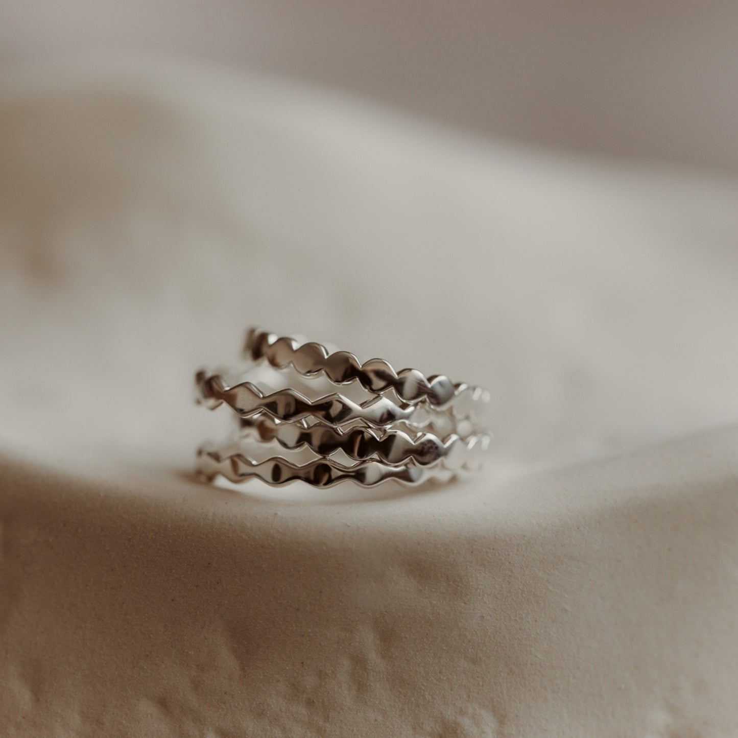 Silver Ring Sculpture