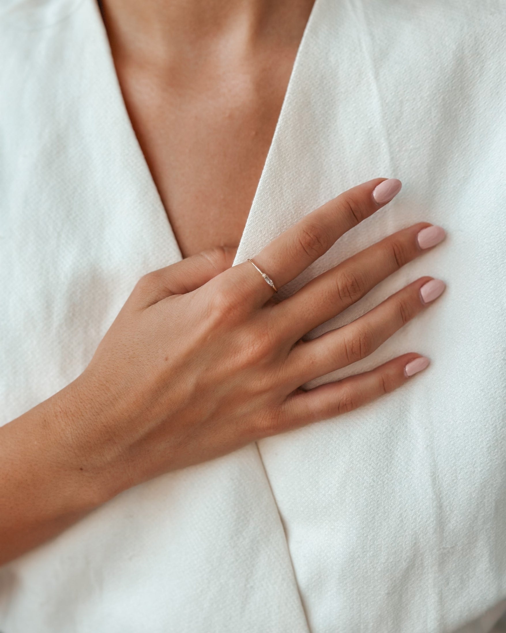 Inel din aur galben Kaya - Diamante - Indira