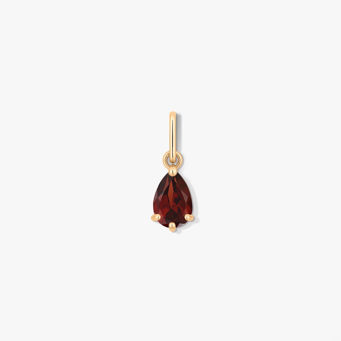 Birthstone januári arany medál - Gránát