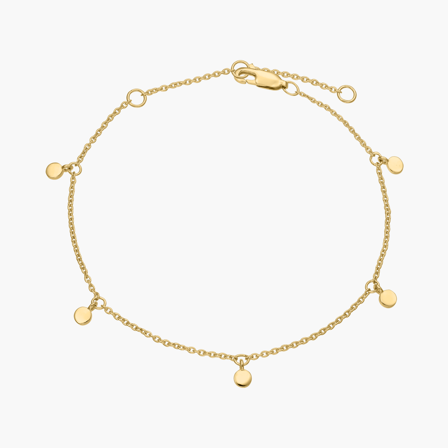 Bracelet en argent Golden Allegra - Indira