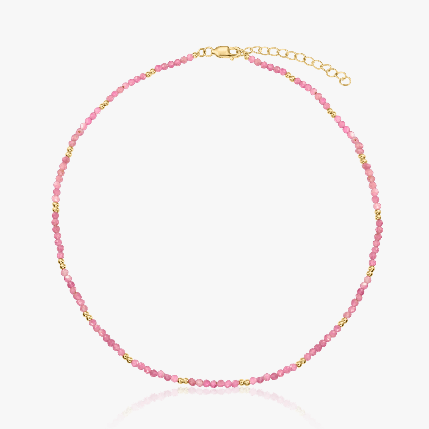 Collier en argent Golden SummerScape - Tourmaline - Indira