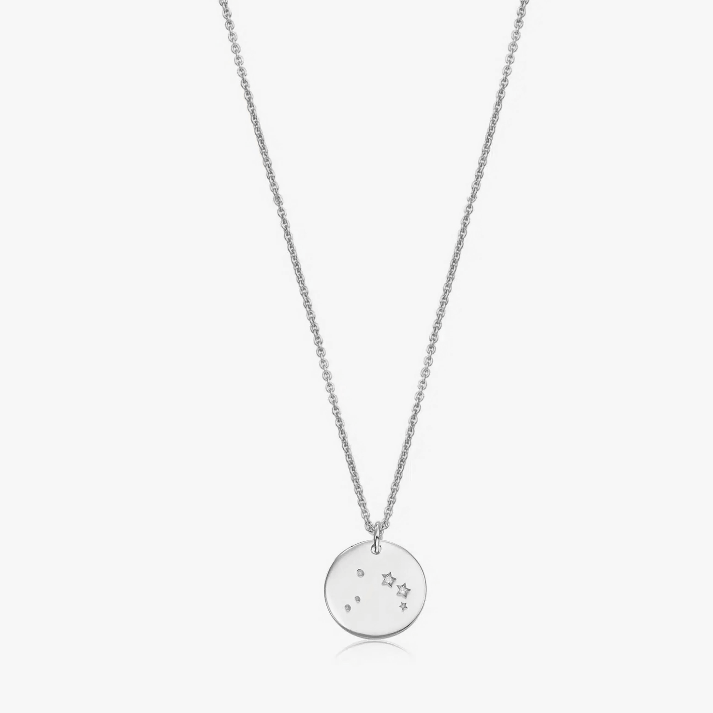 Ezüst Silver Zodiac Nyaklánc - Aries - Indira