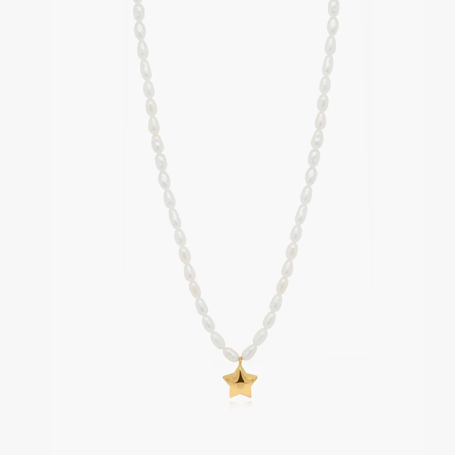 Collier en or Tiana Golden - Perles naturelles - Indira