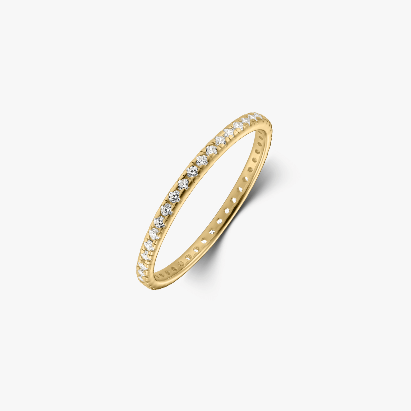 Golden Classic Eternity ezüst gyűrű - Cirkónia - Indira