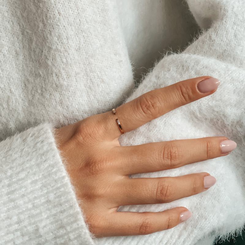 Bague en or Peaks - Diamants - Indira