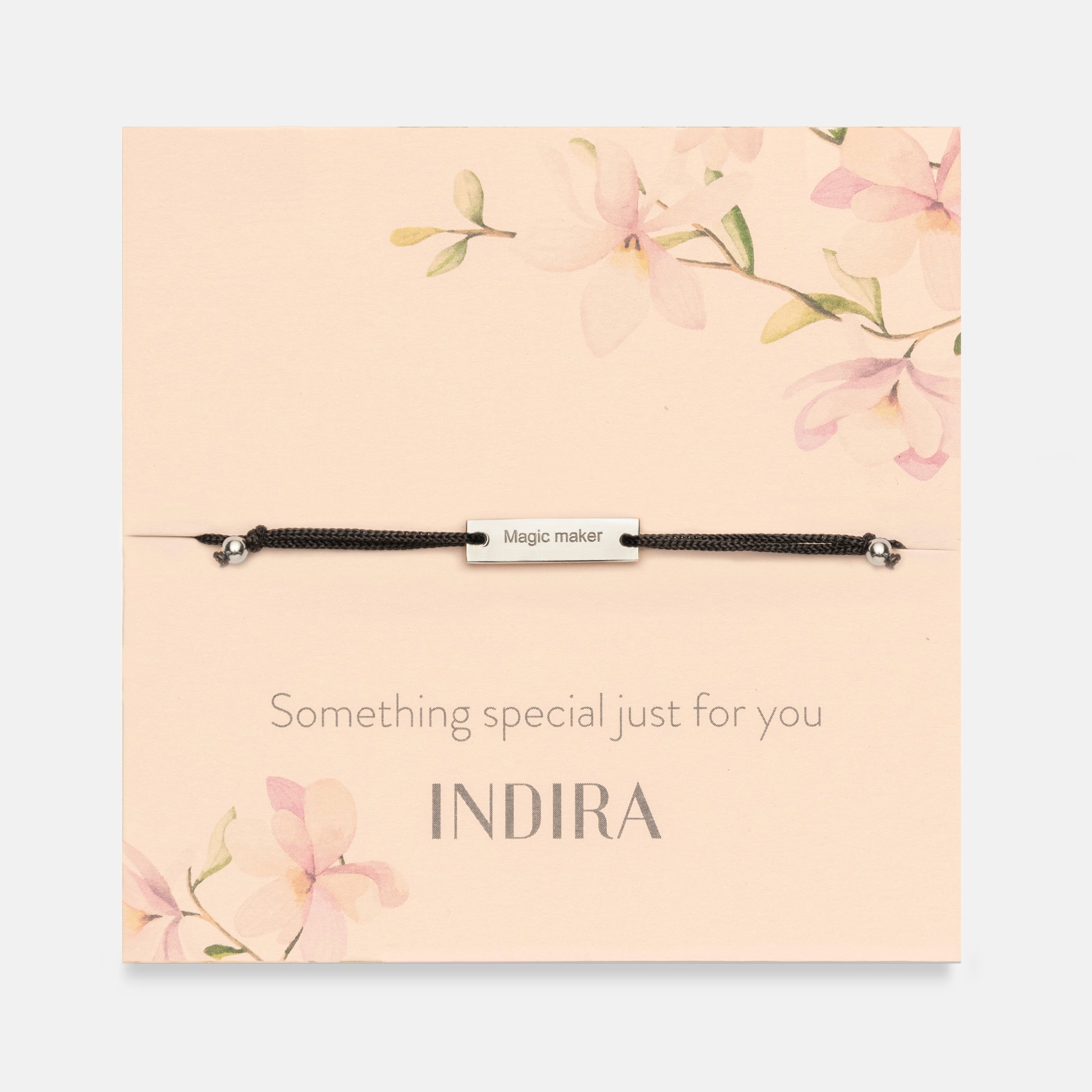 Brățară șnur din argint Magic Maker - Indira