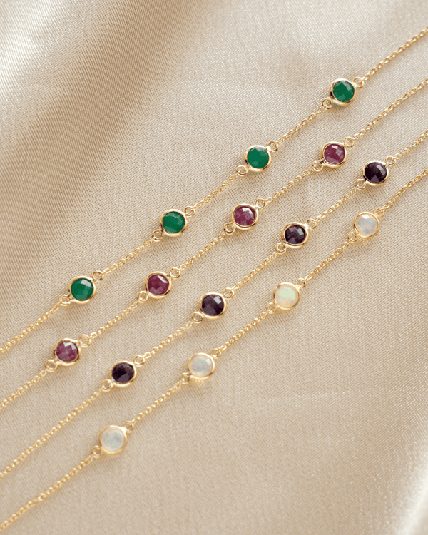 Bracelets with Natural Stones
