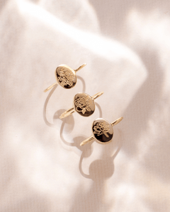 Bague de fleurs de naissance