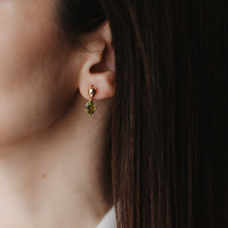 Collection Earrings with Natural Stones