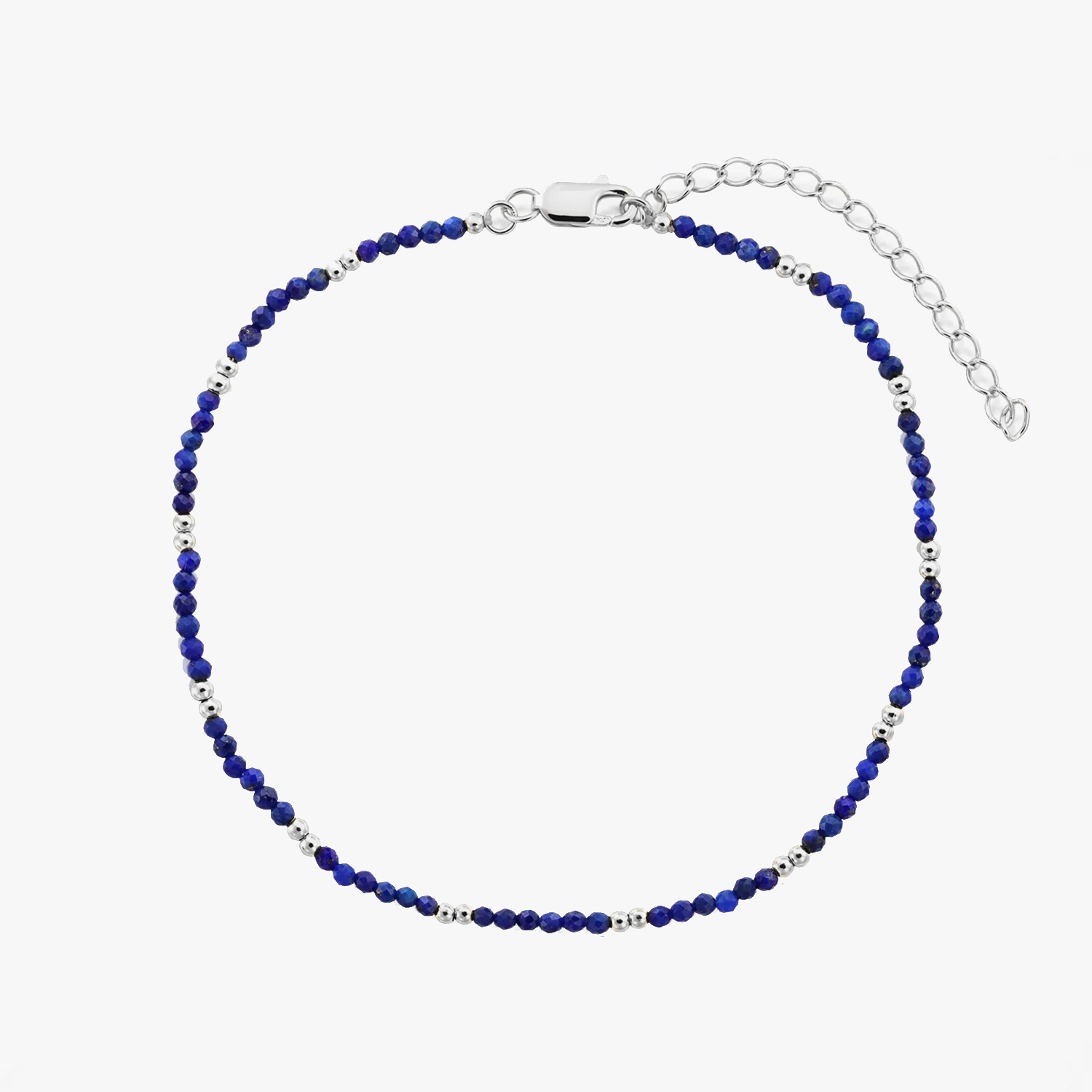 Brǎțarǎ de picior din argint SummerScape – Lapis - Indira