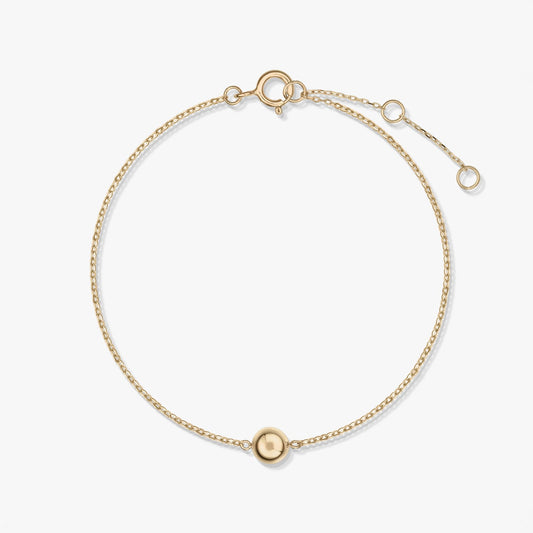 Golden Sphere Yellow Gold Bracelet