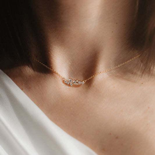 Constellation Silver Necklace - Indira