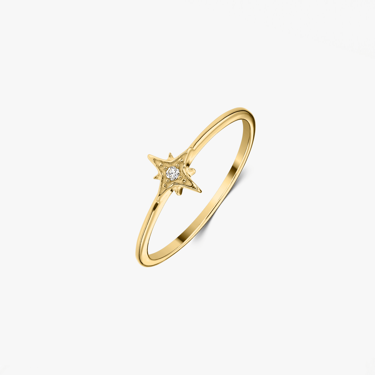 Golden Hera ezüst gyűrű - Cirkónia - Indira