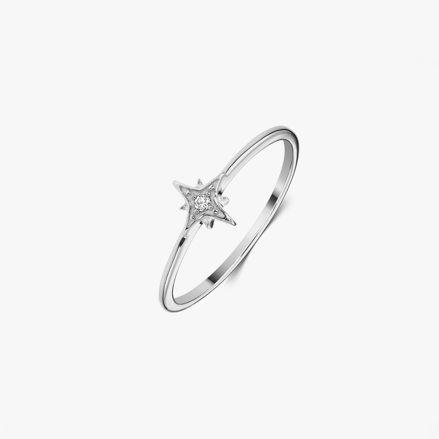 Hera Silver Ring - Zirconia - Indira