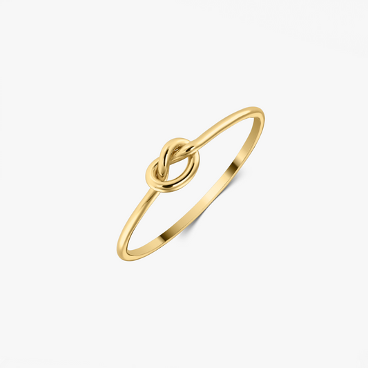 Yellow Gold Knot Ring