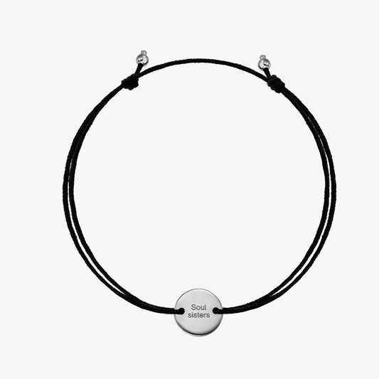 Soul Sisters Silver Cord Bracelet