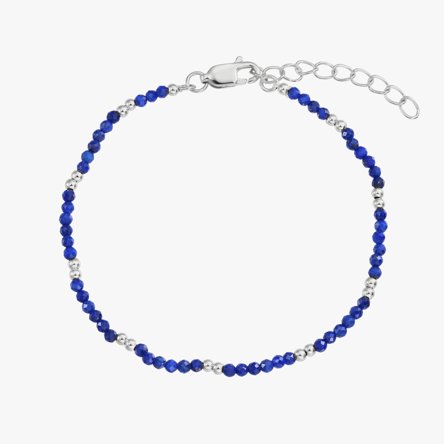 SummerScape ezüst karkötő - Lapis Lazuli - Indira