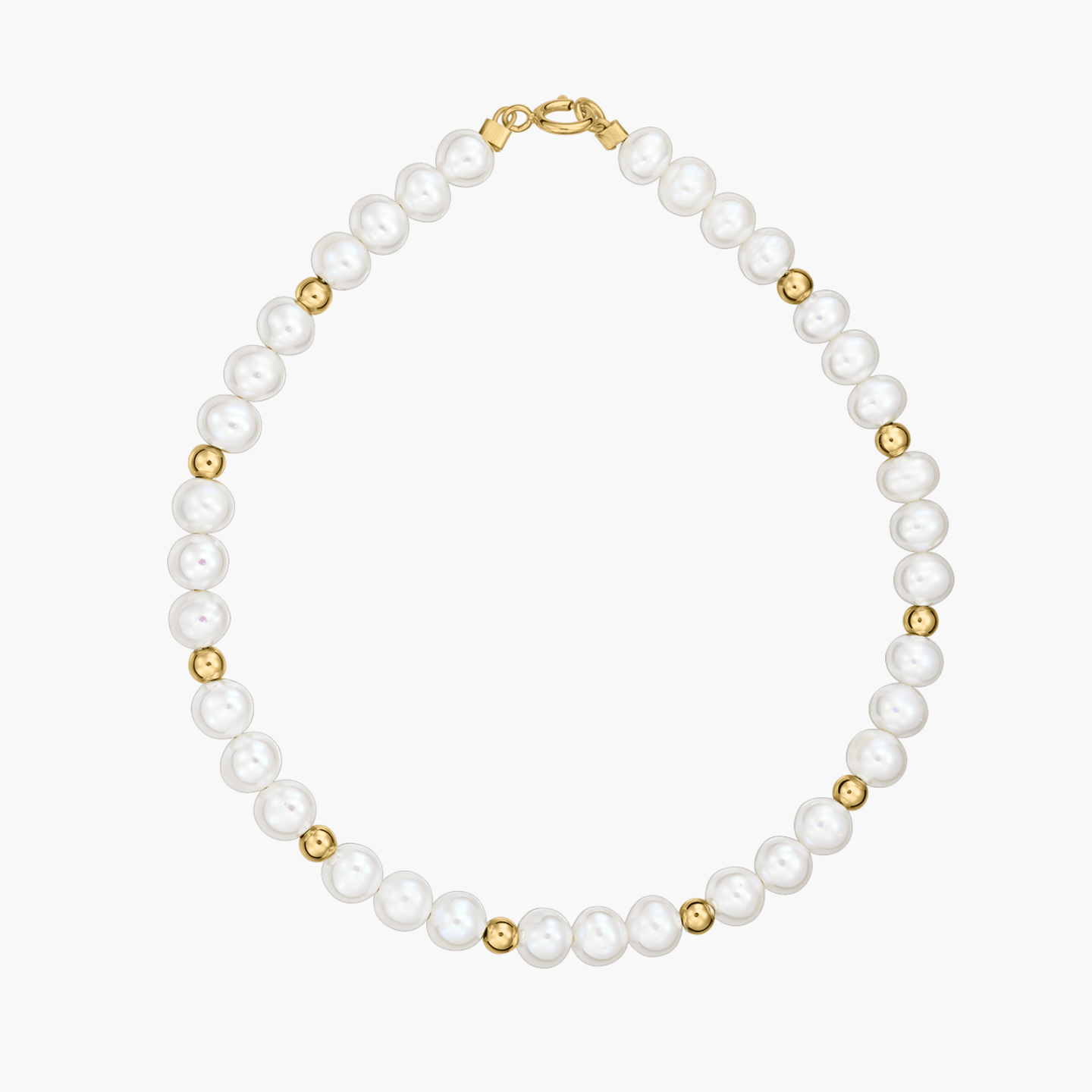 Bracelet en or Golden Sonet - Perles naturelles - Indira