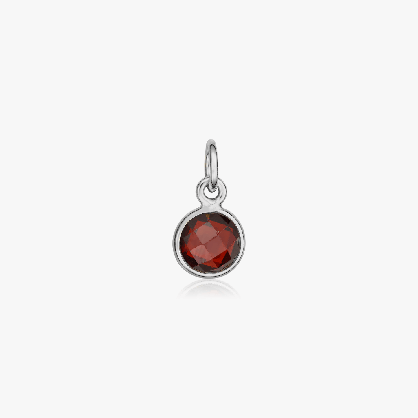 Silver pendant Birthstone Golden June - Stone of the Moon
