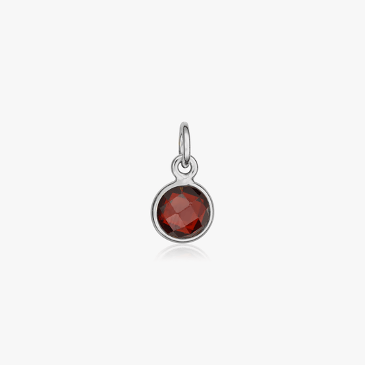 Silver pendant Birthstone Golden June - Stone of the Moon
