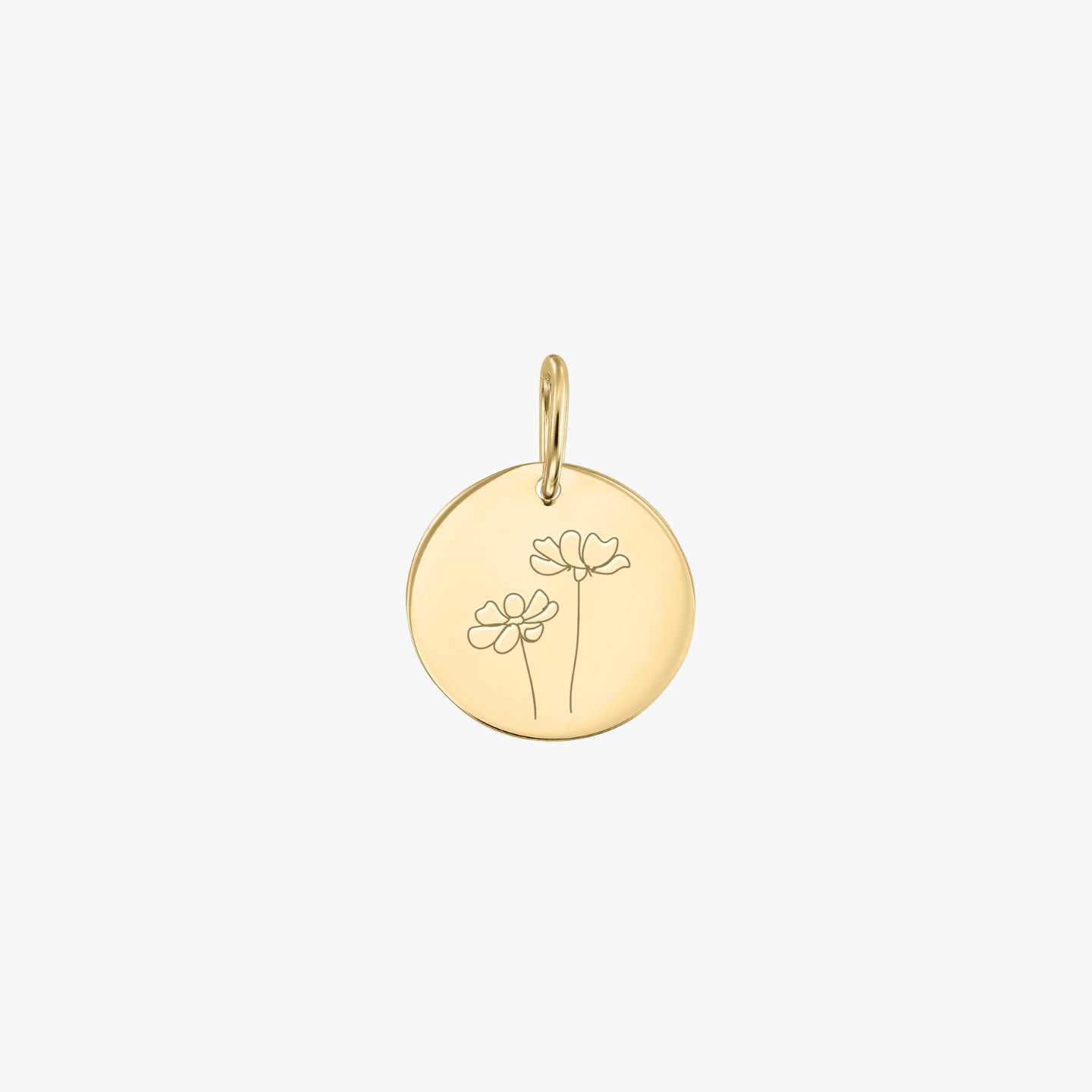 Arany medál Birth Flower - Október Cosmos - Indira